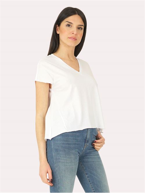 Blusa basic scolla a V Manila Grace MANILA GRACE | T136CU-MA009